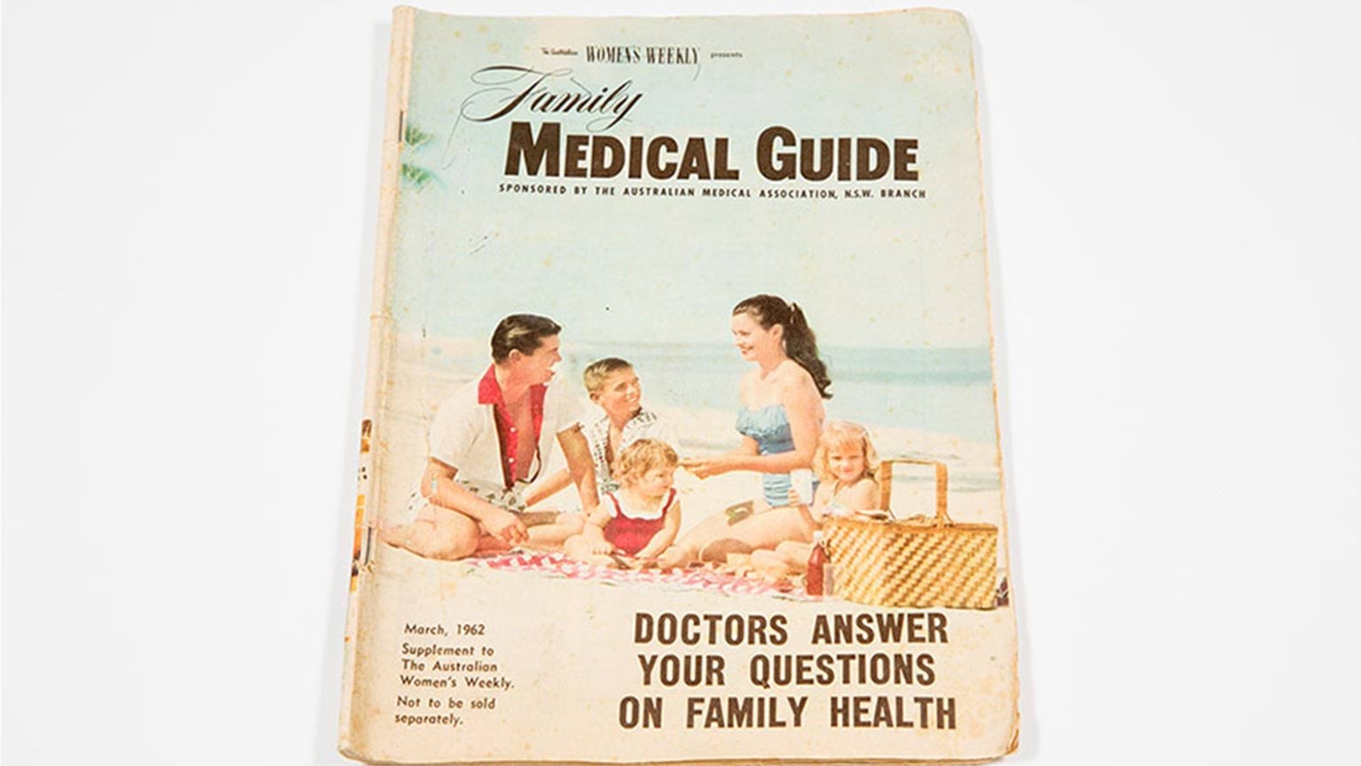 The cover of a book named 'Family Medical Guide' featuring essential health information for family care.