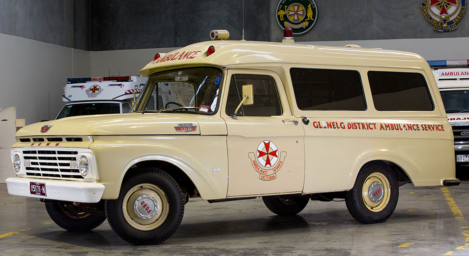 AV Chas Martin OAM Museum ambulance vehicle 